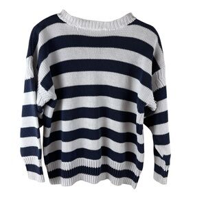 Vintage GAP Chunky Knit Sweater
Textured Boxy Ramie Cotton Striped